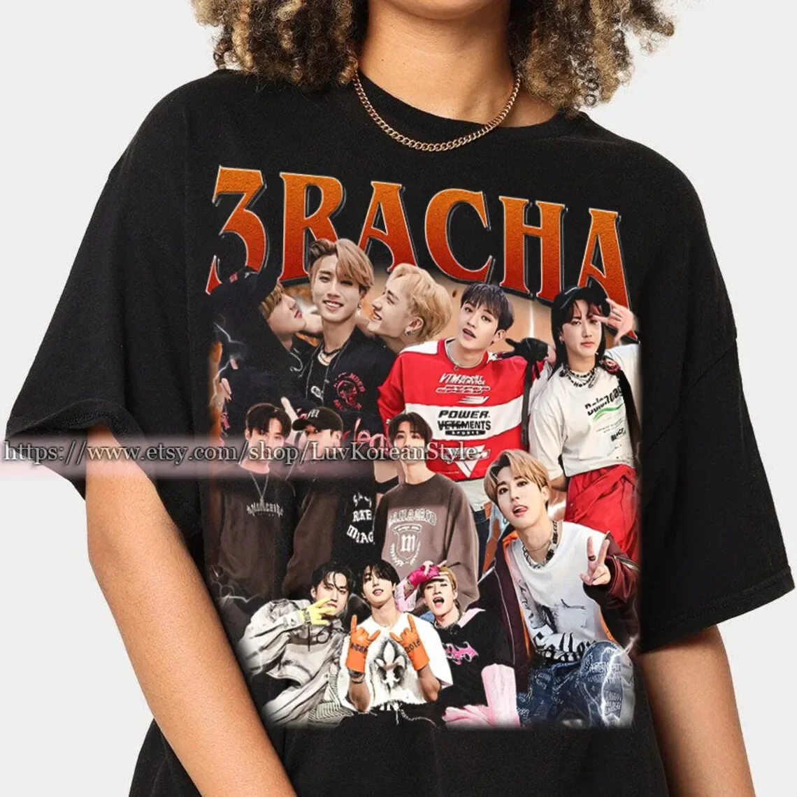 

Limited 3RACHA KPop Tshirt Vintage Unisex Shirt