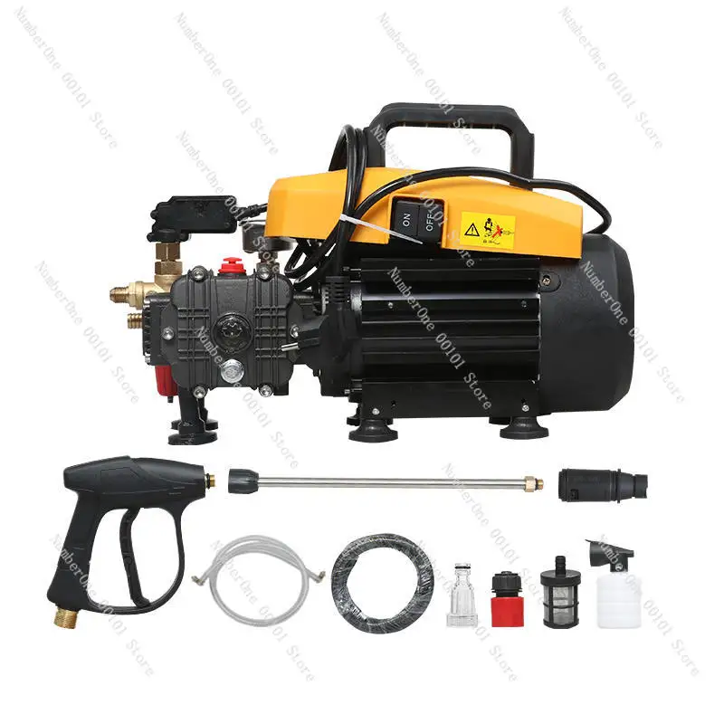 220-240V/50HZ 6.3L/min Portable High Pressure Car Wash Equipment Washer 1800W 110Bar High Pressure Cleaner