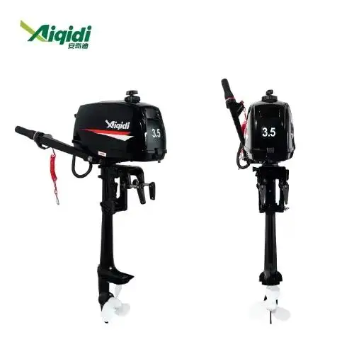 Wholesale/Retails Aiqidi 2 Stroke 3.5 HP Water Cooled Outboard Motor/ Outboard Motors/Rubber Boat Power Marine Engine
