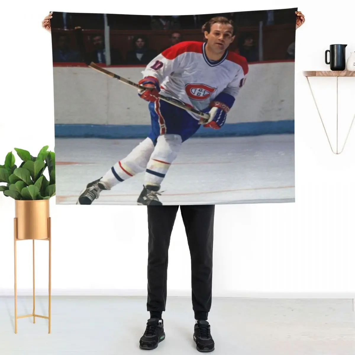 Guy Lafleur Throw Blanket Soft Cozy Blanket for Pet Kids Adults