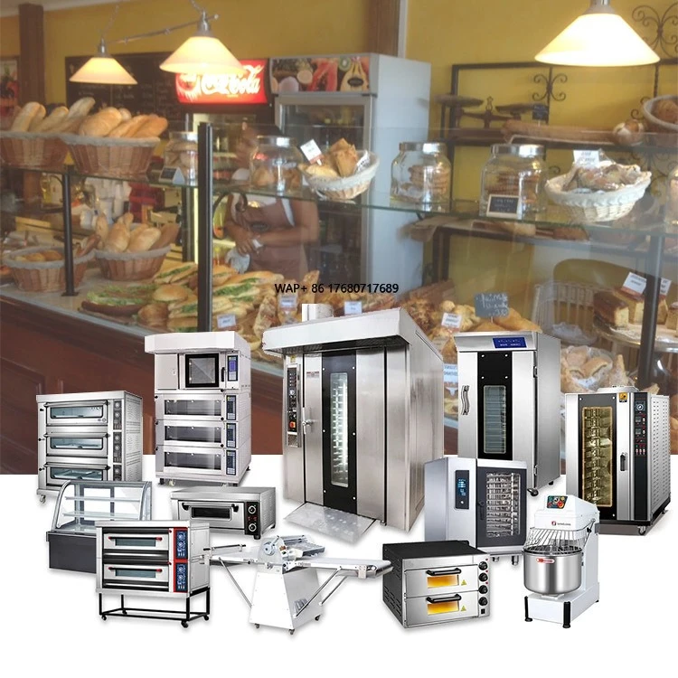 Equipo de panadería comercial completo, equipo de panadería para producción de pan, China comercial