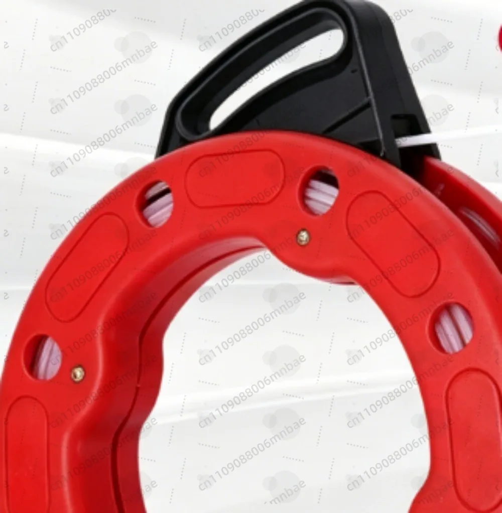 Cable Puller Fish Tape Reel Puller Fiberglass Nylon Conduit Ducting Rodder Pulling Wire Cable Fishing Tool 4mm 10/15/20/25/30m