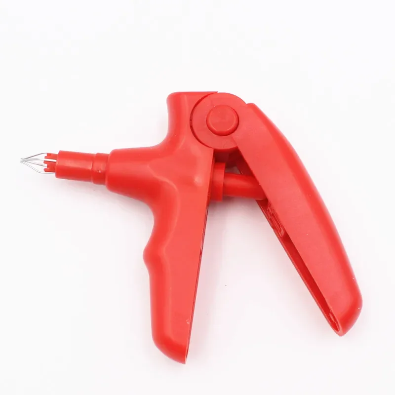 5pcs Dental Instrument Ligature Gun Orthodontic Ligature Tie Gun Dispenser for Shooter Used Dispenser Dentistry Tools