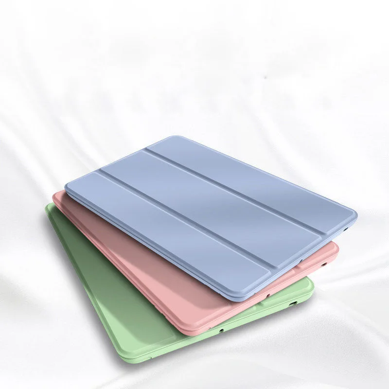 For Samsung Tab A11 Plus Tablet Case 11 inch PU Leather Soft Silicone Back Stand Tablet Shell For Funda Galaxy Tab A11 Plus Case