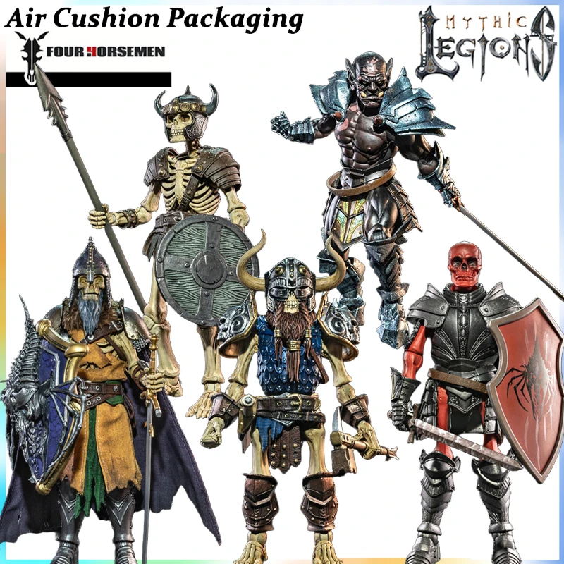 

Фигурки Four Horsemen Studios Genuine Mythic Legions All-Stars 6 Series Undead Cult Skeleton, масштаб 1/12, коллекционные модели, игрушки, подарки