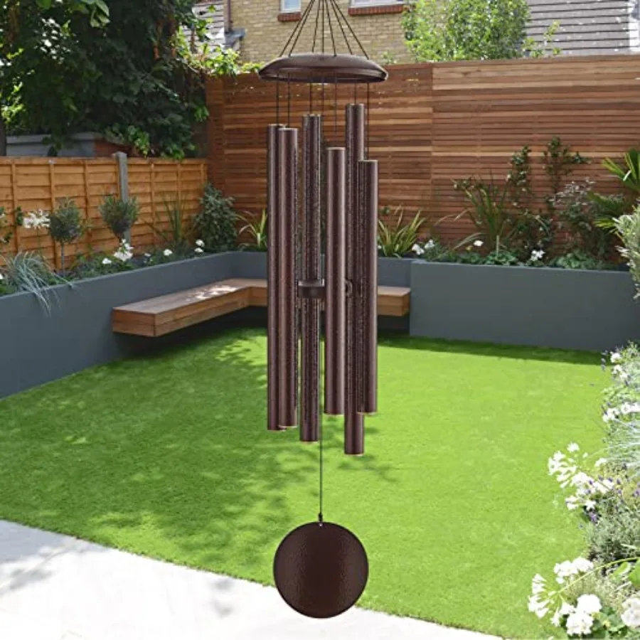

Extra Large Wind Chimes for Outside Deep Tone Sympathy Memorial Gifts for Loss of Loved One 48 Big Wind Chime with 6 Heavy Tune
