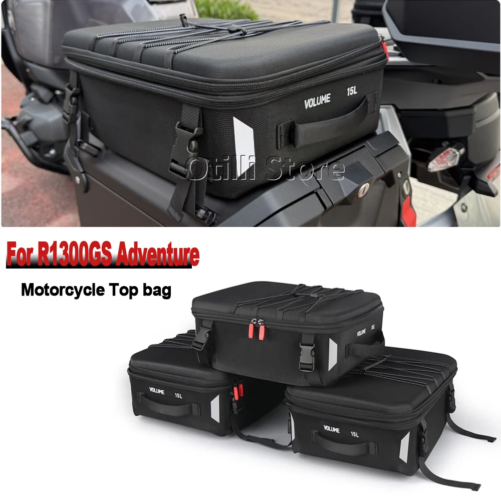

For BMW R 1300 GS ADV R1300 GS Adventure 2024 2025 2026 Motorcycle Top Bag Luggage box Waterproof Storage bag kit