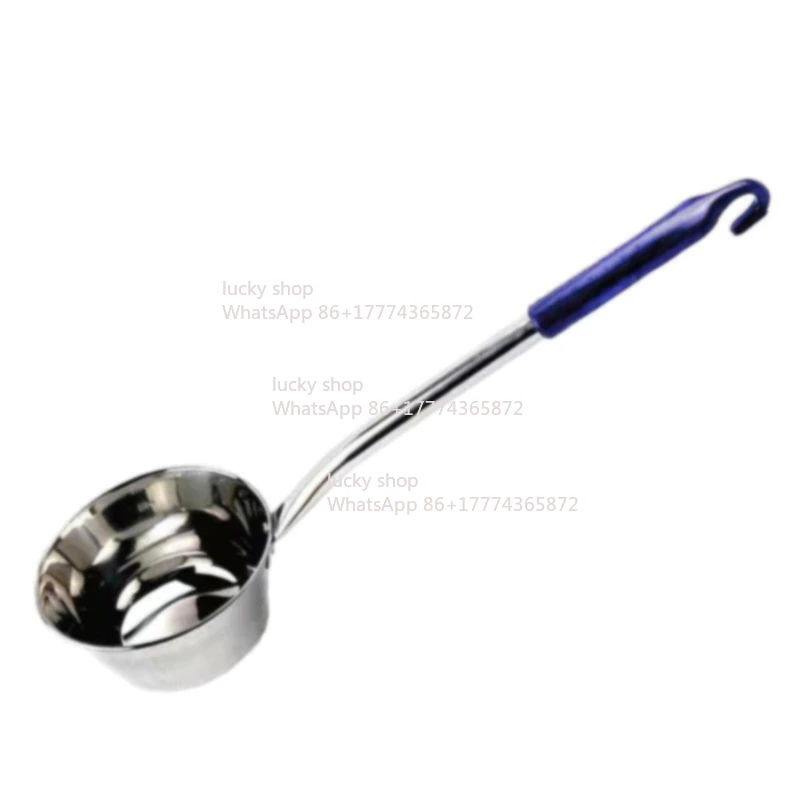 45Cm Stainless Steel Water Spoon Thickened and Lengthened with Scale, Long Handle Hook
