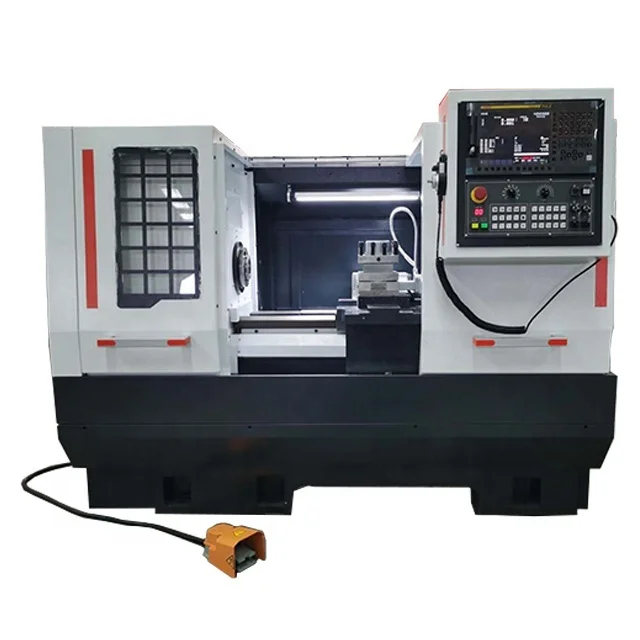 CK6140/750 Mini Precision Drehbank Small Mill Drill Combo Drehmaschine Lathe Sumore Slant Bed Draaibank For Mold Making