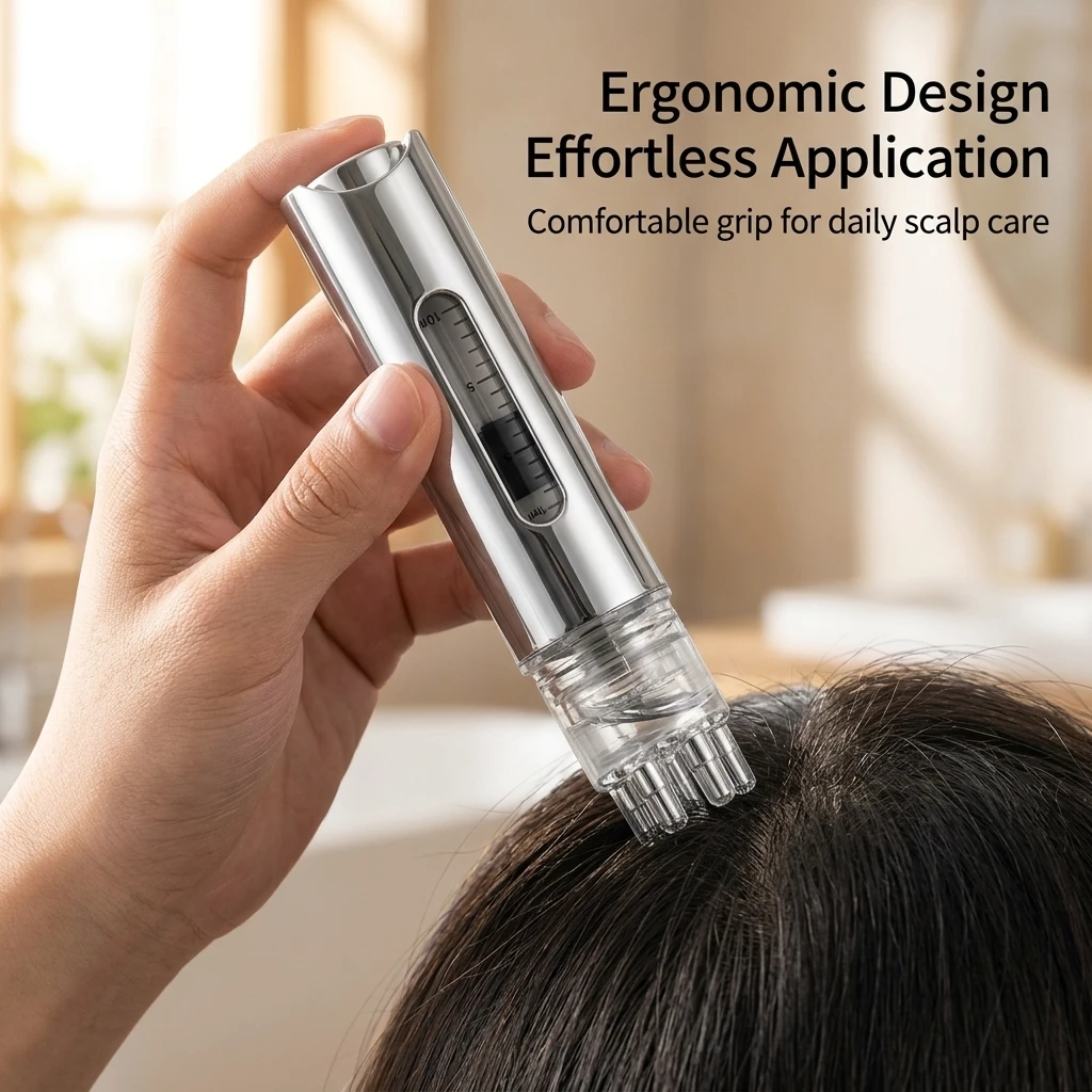 4 In 1 Roller Ball Scalp Applicator Comb Set