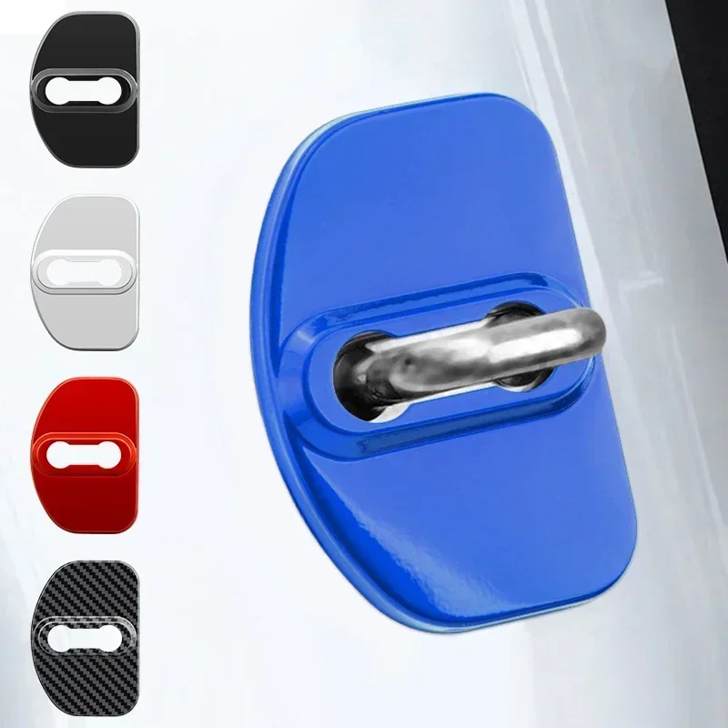 Car Styling Auto Door Lock Cover Case For Renault Scenic Laguna Captur Megane 2 3 Master Dacia Logan MCV Sandero Stepway Lodgy