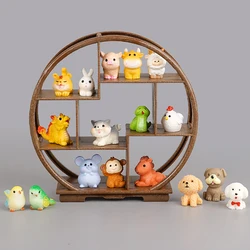 1/12 Dollhouse Miniature Bogu Empty Shelf Mini Display Stand Storage Rack Model Toy Scene Decoration DIY Accessories Furniture