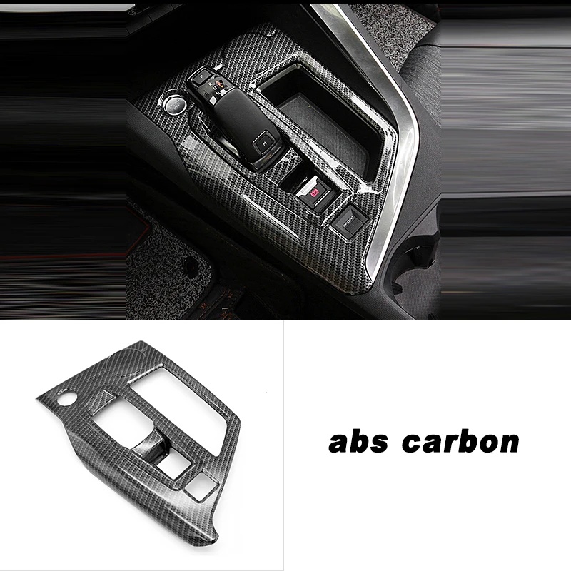 

LHD Central Control Gear Box Shift Water Cup Holder Panel Cover Trim For Peugeot 3008 GT 5008 2017 2018 2019 2020 Accessories