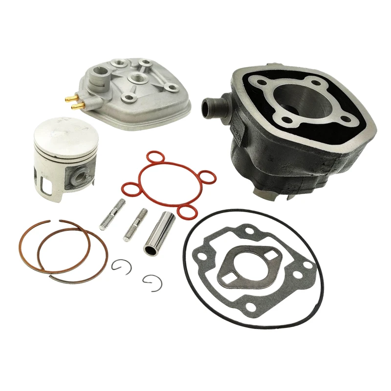 Для Yamaha JOG50 Aerox Mbk Nitro Malaguti F12, F15 для Aprilia SR50 70cc 47 мм комплект цилиндров с большим отверстием + головка, аксессуары для мотоциклов Для Yamaha JOG50 Aerox Mbk Nitro Malaguti F12, F15 для Aprilia SR50 70cc 47 мм комплект цилиндров с большим отверстием + головка, аксессуары для мотоциклов