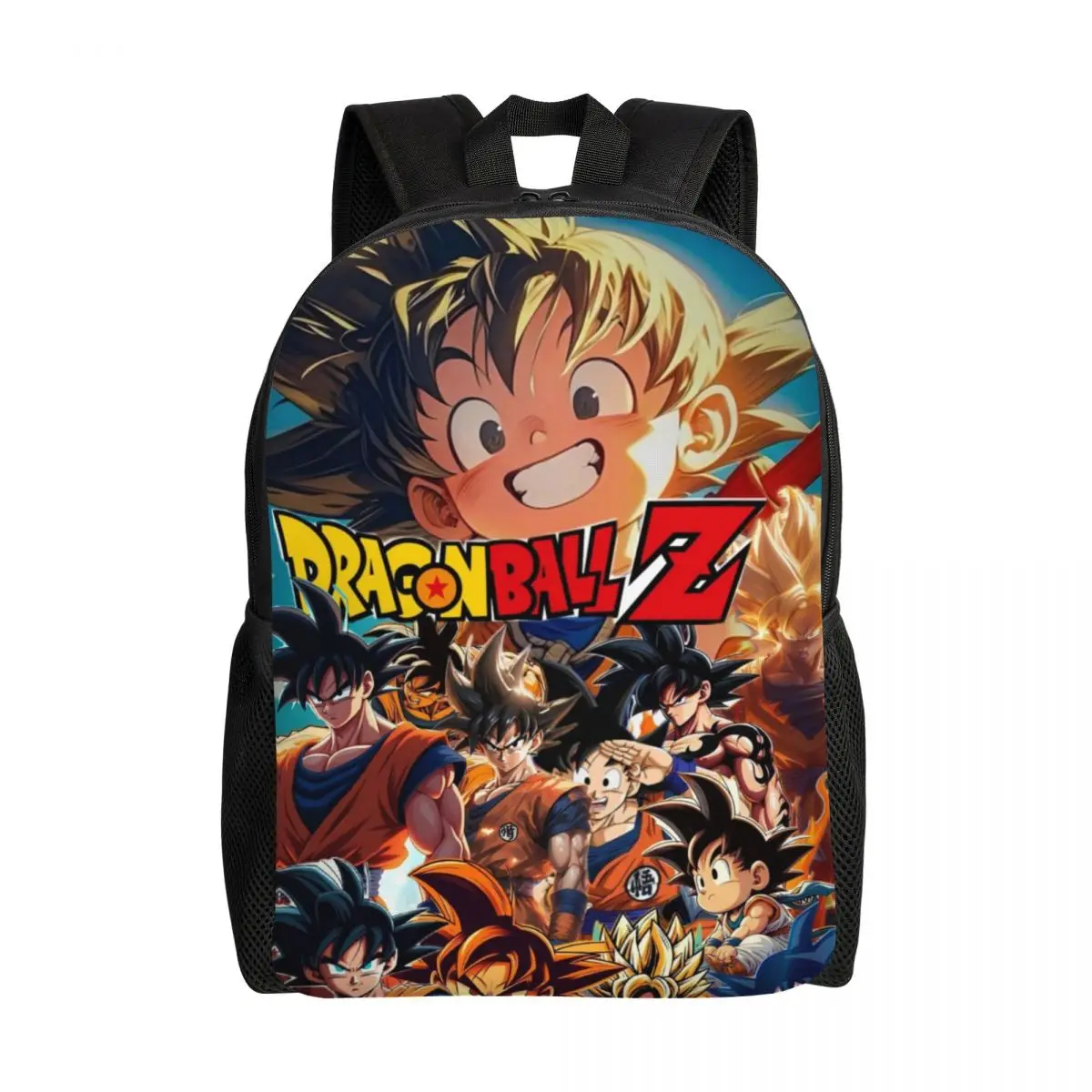 

Custom Goku Anime Travel Backpack Women Men School Computer Bookbag Cute Cartoon College Student Daypack Bags