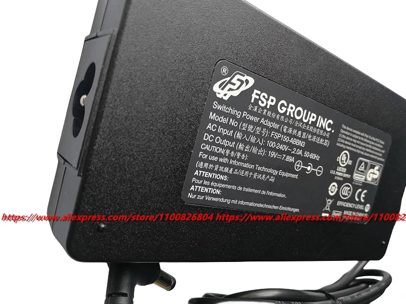 Original FSP150-ABBN3 19V 7.89A 7.9A 150W 5.5*2.5mm AC Adapter Laptop Charger for ASUS G53S G53SX G73SW G73JH G73JW N552V N552VX