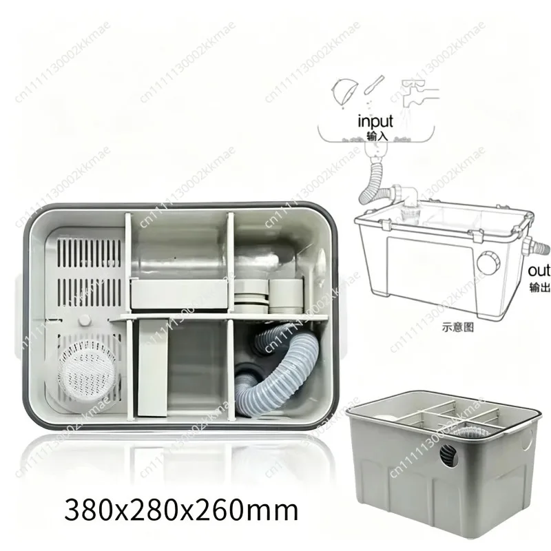 Dental Technician Gypsum Sedimentation Tank, Dental Department Gypsum Filter, Kitchen Filter Box, Sewage Treatment Equipment