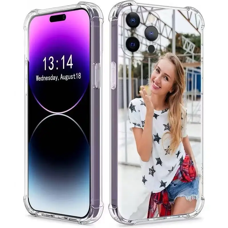 تخصيص صور لينة قضية الهاتف آيفون 17 16 15 14 13 12 11 برو Xs ماكس 16e XR 7 8 6 6s زائد SE 2020 2022 غطاء مقاوم للصدمات