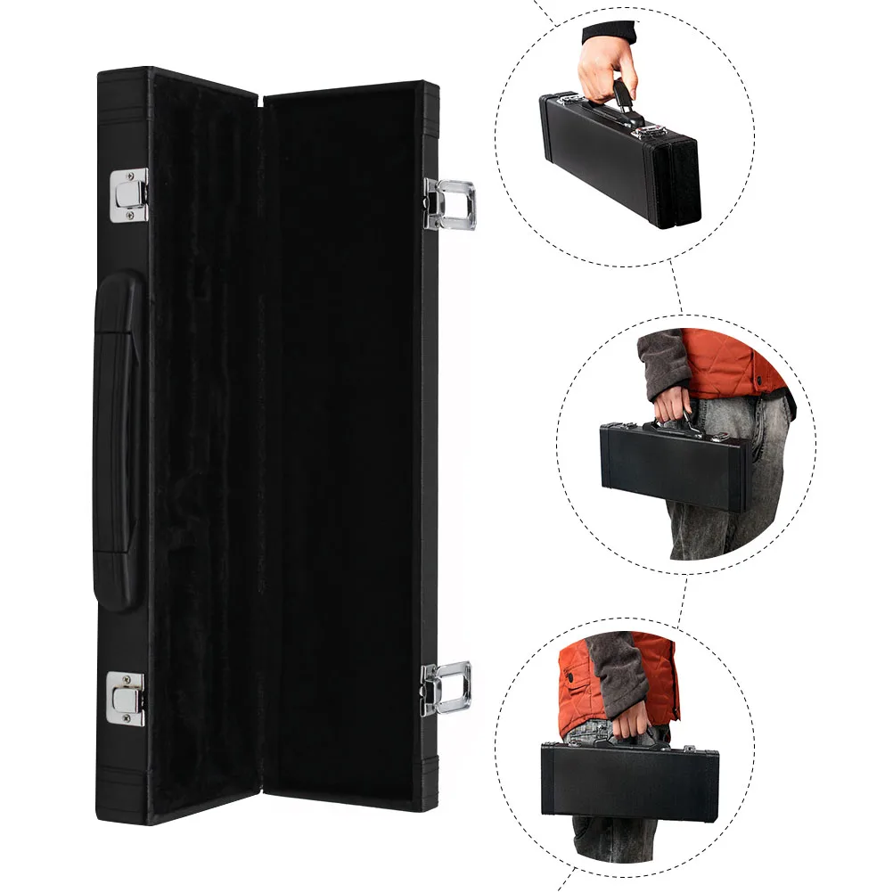 

Luxury Flute Storage Box Waterproof High End Portable Wind Instrument Case Premium Accessories for Musical Instruments