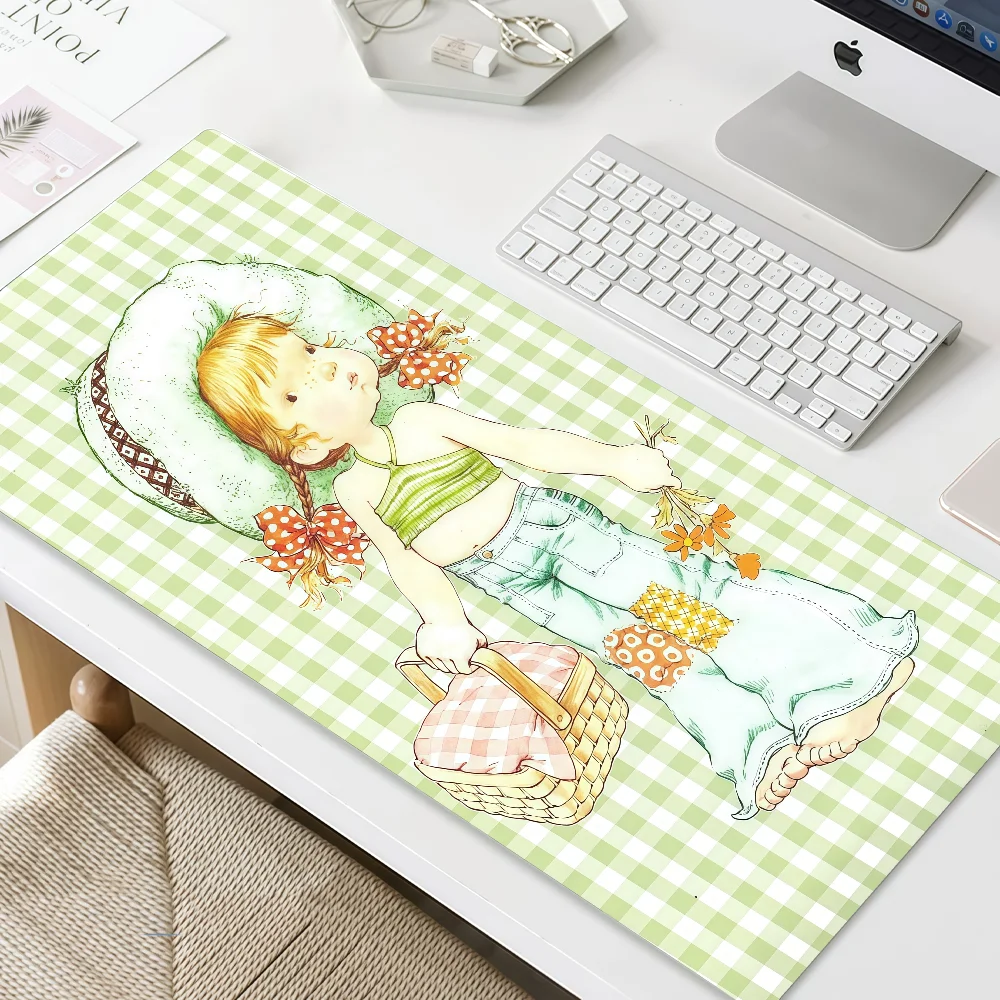 Mouse Pad MousePad Non-slip Lockedge Office Kay Student Gaming Thickened Large Writing Pad Art S-Sarah Cushion