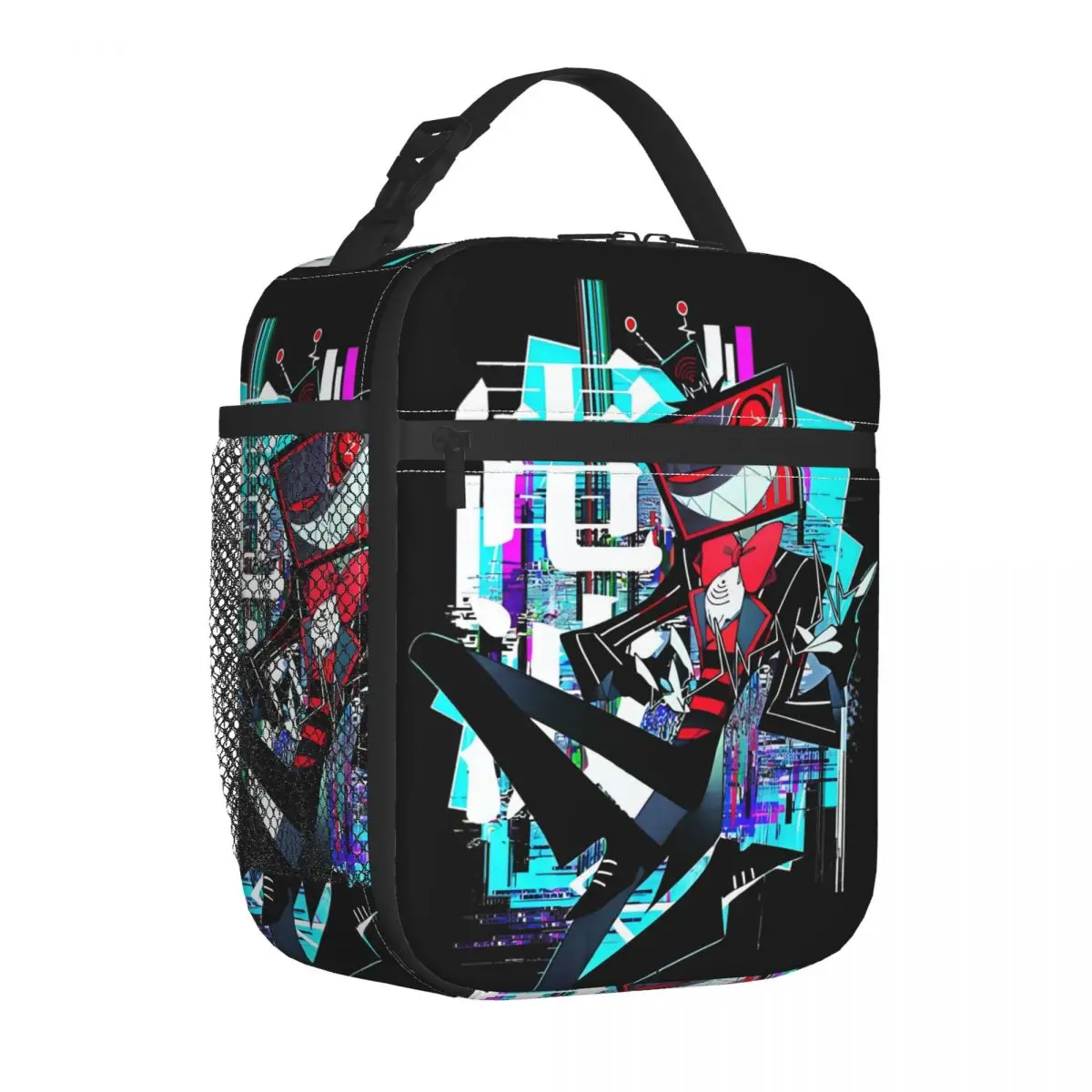 Vox Hazbined Insulated Lunch Bags High Capacity Tv Series Kawaii Reusable Thermal Bag Tote Lunch Box College Picnic Men Women