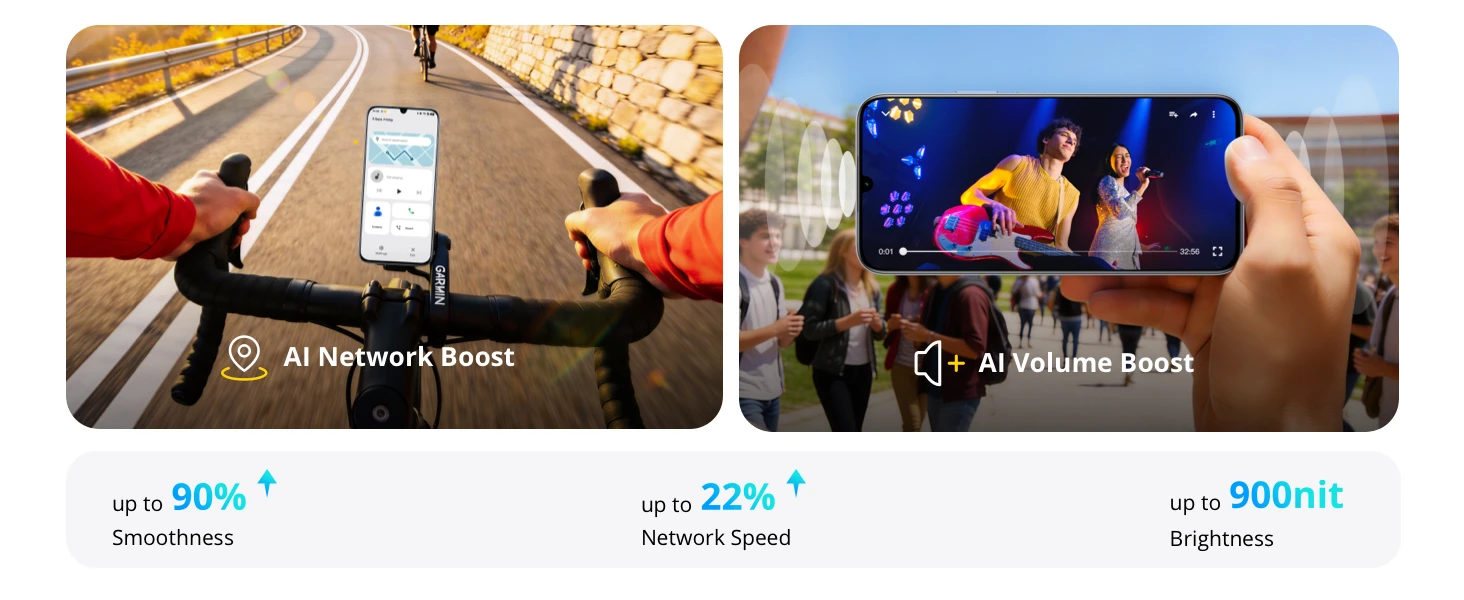 realme C100 5G Smartphone, 6600mAh Titan-Akku, (18+6) GB RAM + 256GB, 144Hz Display, Militärischer Widerstandsschutz, 45W Ladefunktion, AI 50MP Kamera, Dual-SIM Android 16, Blüten-Design – Detail 17