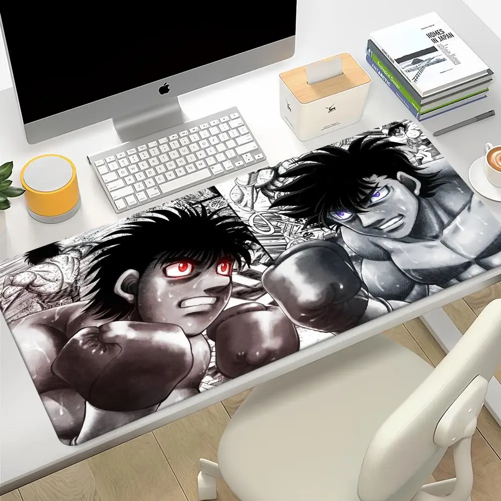 Hajime No Ippo Mouse Pad Mousepad Pc Gamer Cabinets Table Mat Gamer Kawaii Desk Accessories Cute Mousepads Office Carpet Deskmat