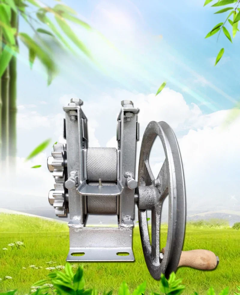Small Electric Strip Breaking Machine Hand Cranked Opening Strip Layering Tool Bamboo Breaking Household Processing Layering