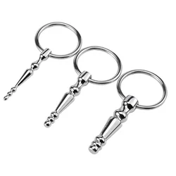 Stainless Steel Sounding Urethral Horse Eye Expander Peins Plug Urethral Bead Urethra Stimulator Male Prostate Massage Sex Toys