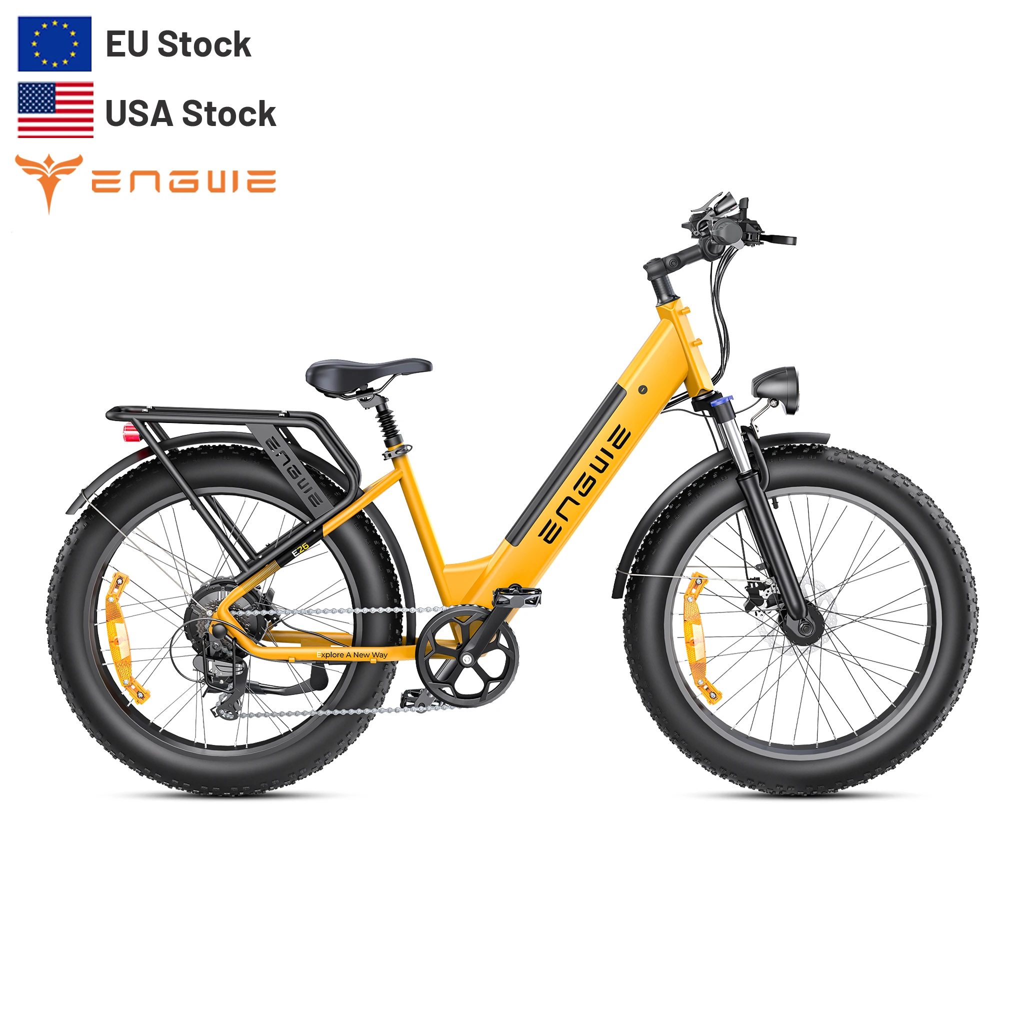 

Through Electric Hybrid Bike All-Terrain Electric Mountain Bike Drop Shipping Ebike EU Warehouse