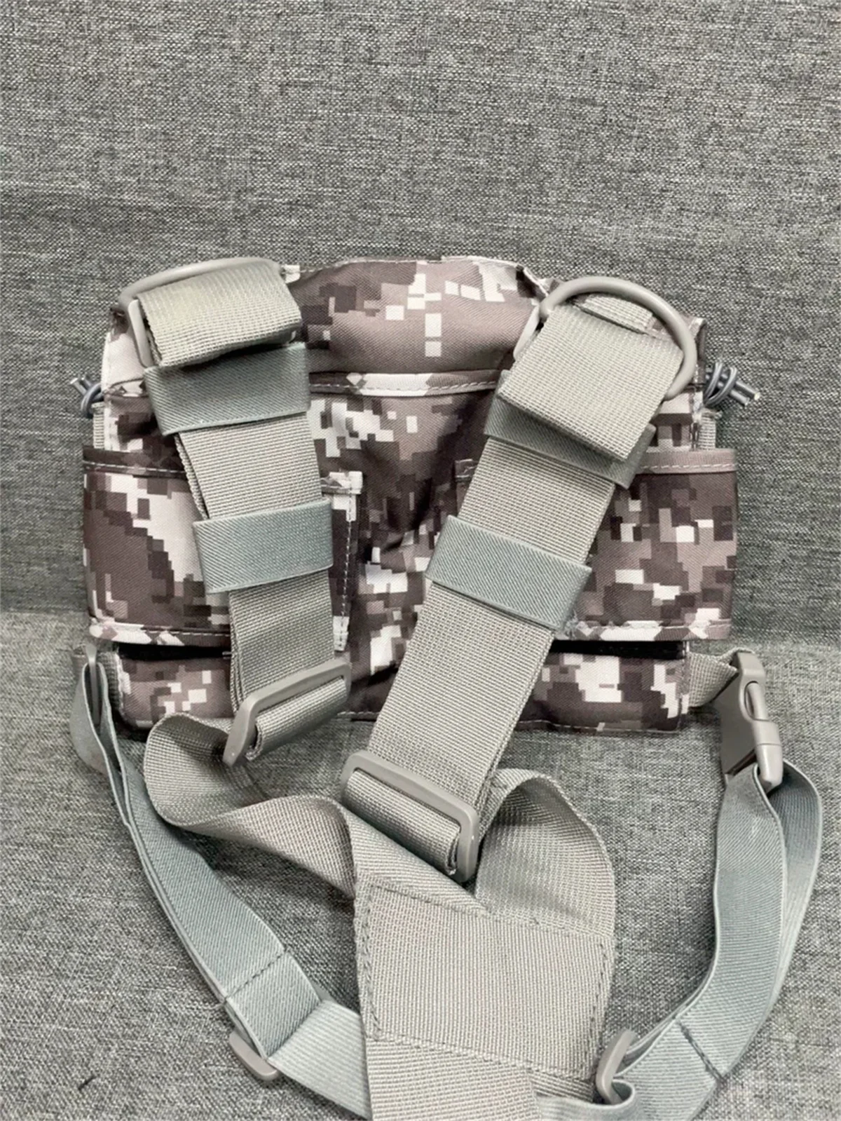 سترة تكتيكية، جوارب على شكل دمية، حقيبة صدر متعددة الجيوب، متعددة الوظائف، حقيبة صدر لجهاز الاتصال اللاسلكي