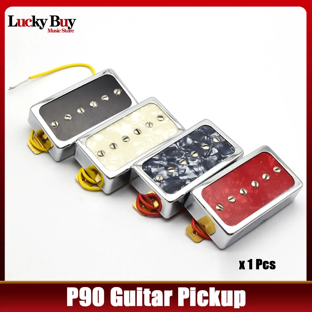 Single Coil Open Humbucker Cover P90 Guitar Pickups Ceramics Magnet 50MM 52MM for LP guitar