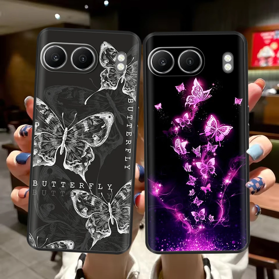 Para Oneplus nord 4 5G Funda Nord4 lindo estampado conejo Panda Funda de dibujos animados para OnePlus Nord 4 Funda de teléfono suave TPU Coque Funda bolsas
