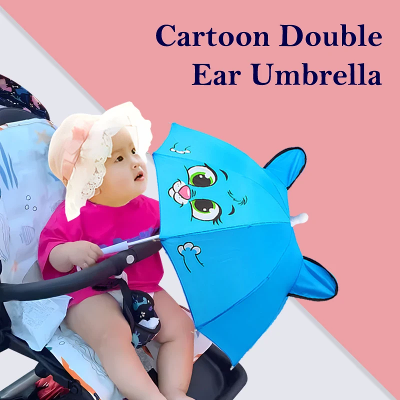 

1:3 & 1:4 Scale Doll Umbrella-Realistic Rain Gear for 18 Inch & 43cm Baby Dolls,Cute Role-Play Prop for Outdoor Scene Building