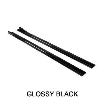 適用於BMW3系列E90 E91 2005-2011款側裙唇邊 2.2米 86.6吋 8件組 ABS材質分流器車身套件裝飾改裝外飾配件 8 最佳銷售 BMWE90側裙 - №4