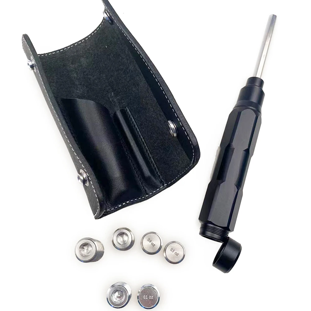 

Customizable Pool Cue Weight Adjustment Tools Featuring a Range of Screws for Accurate Tuning of For Mezz Cues