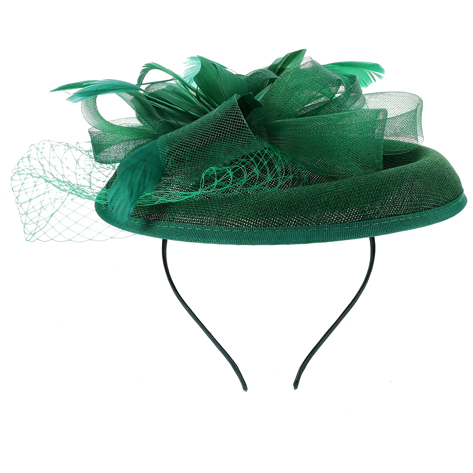 

Flower Hat Yellow Bridal Hair Accessories Women Headdress Tea Tea Party Headdress Party Fascinator Hat