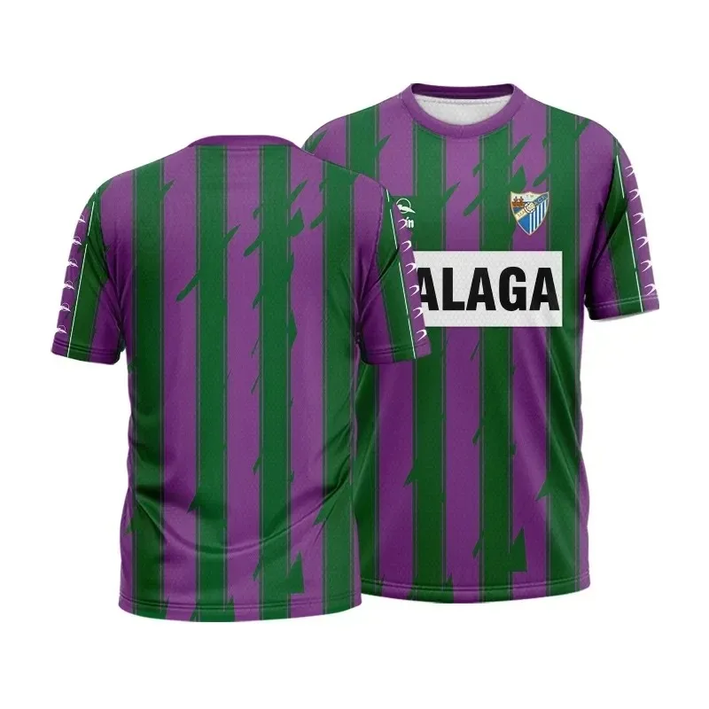 2024 verano última Malaga Away ropa de entrenamiento de secado rápido edición especial ropa de entrenamiento para hombres moda transpirable