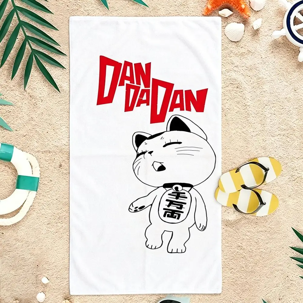Anime Character T-Turbo Babaa Towel Microfiber soft Beach Towel for Travel Fitness Sauna Bathing Camping