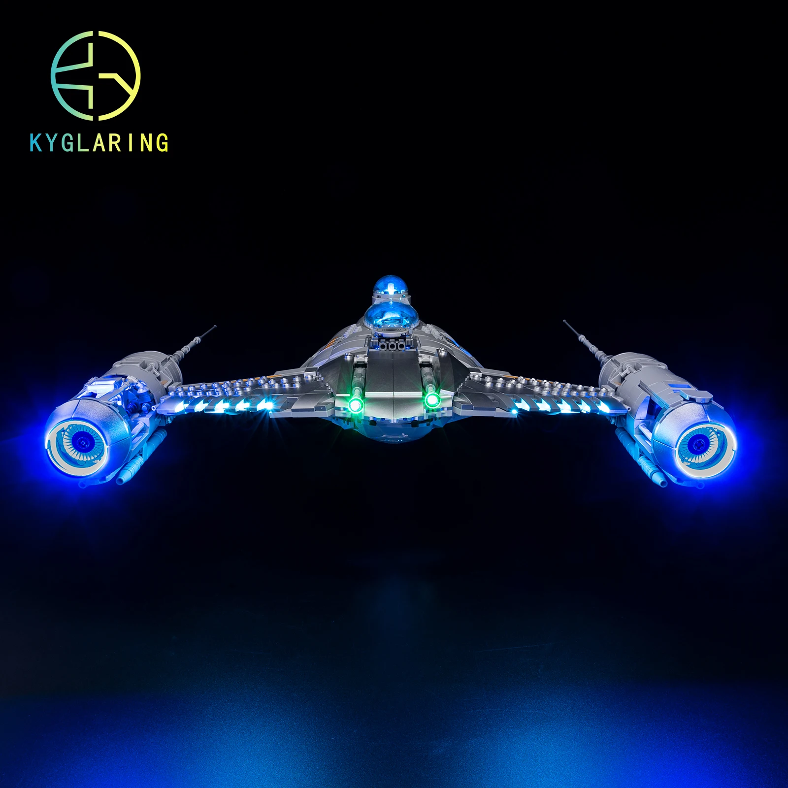 Kyglaring Led Lighting Set Diy Toys for Lego The Mandalorian's N-1 Starfighter 75442 Building Blocks (No Model)