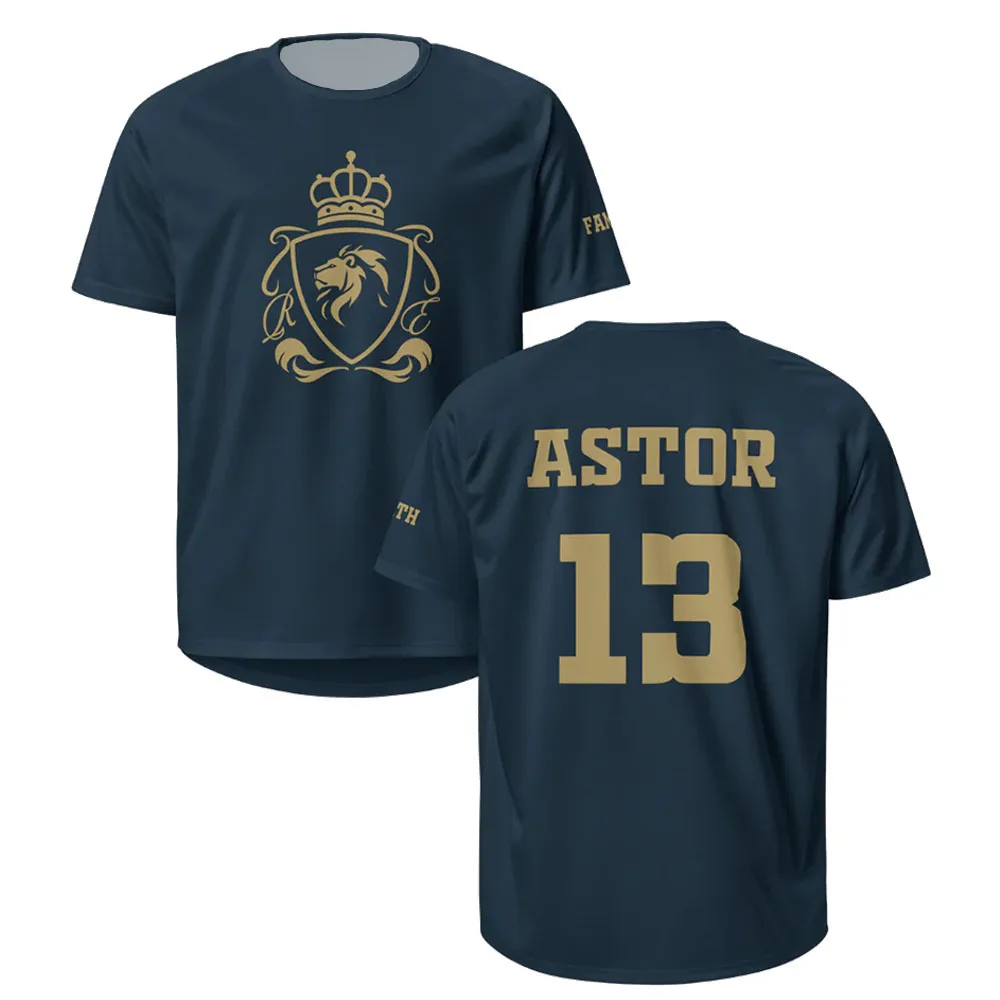 ROYAL ELITE SOCCER JERSEY TEES Writer Rina Kent Design T-shirt Summer Cotton Short Sleeve Male Tshirts Streetwear Unisex Loose
