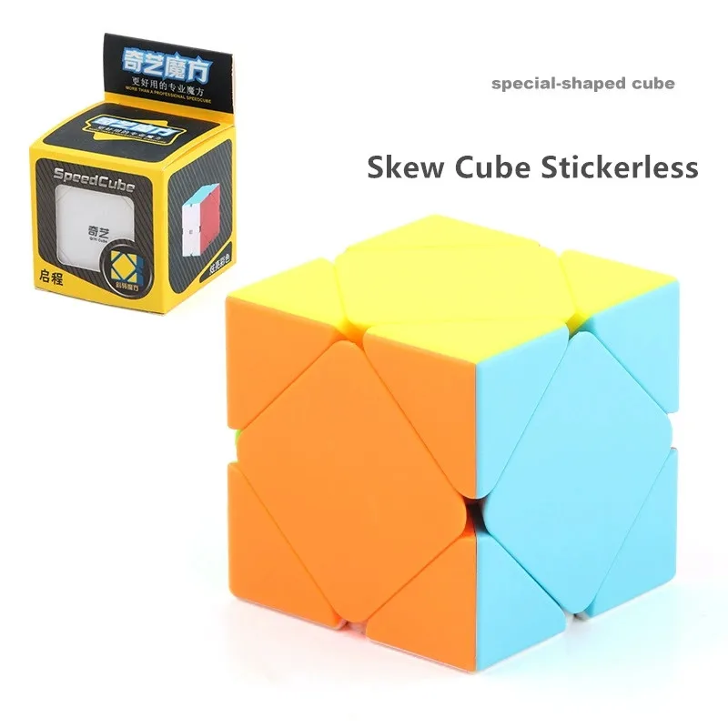 2x2 3x3 Cubo mágico alienígena Qiyi 3x3 Cubo eje S S Skew S Fisher S Cubo mágico profesional juguetes juguete educativo Idea de regalo rompecabezas