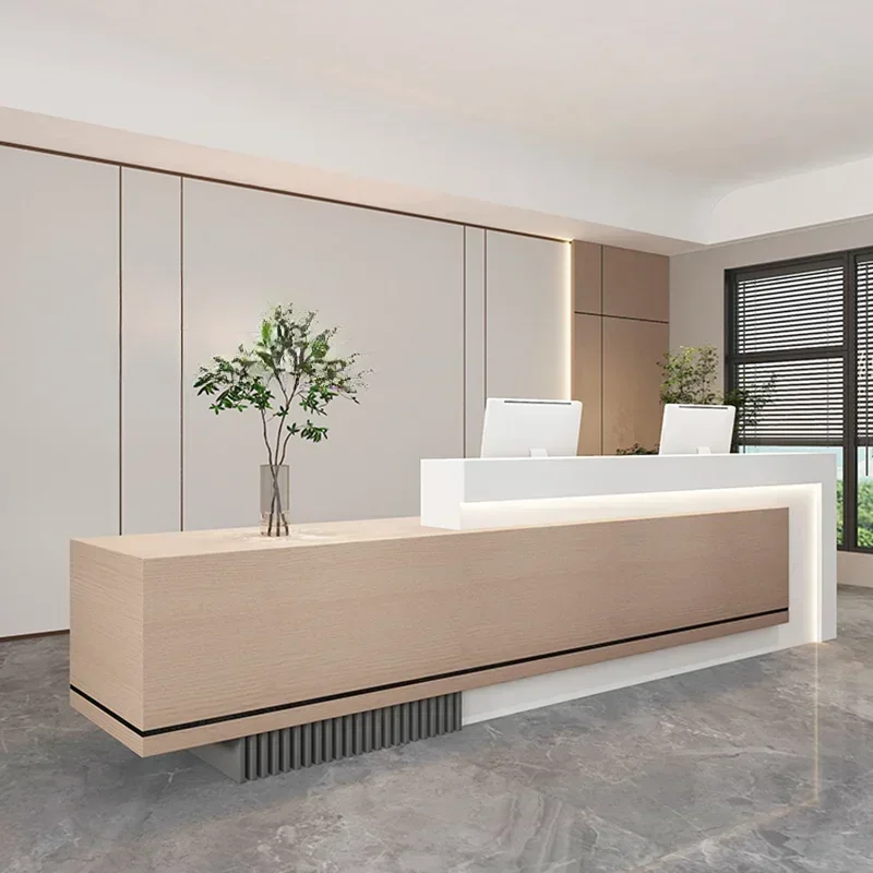 # Beauty Salon Reception Desks Designer Furniture Receptionen  Italian Style Simplicity Reception Desks Clothing Store Modern