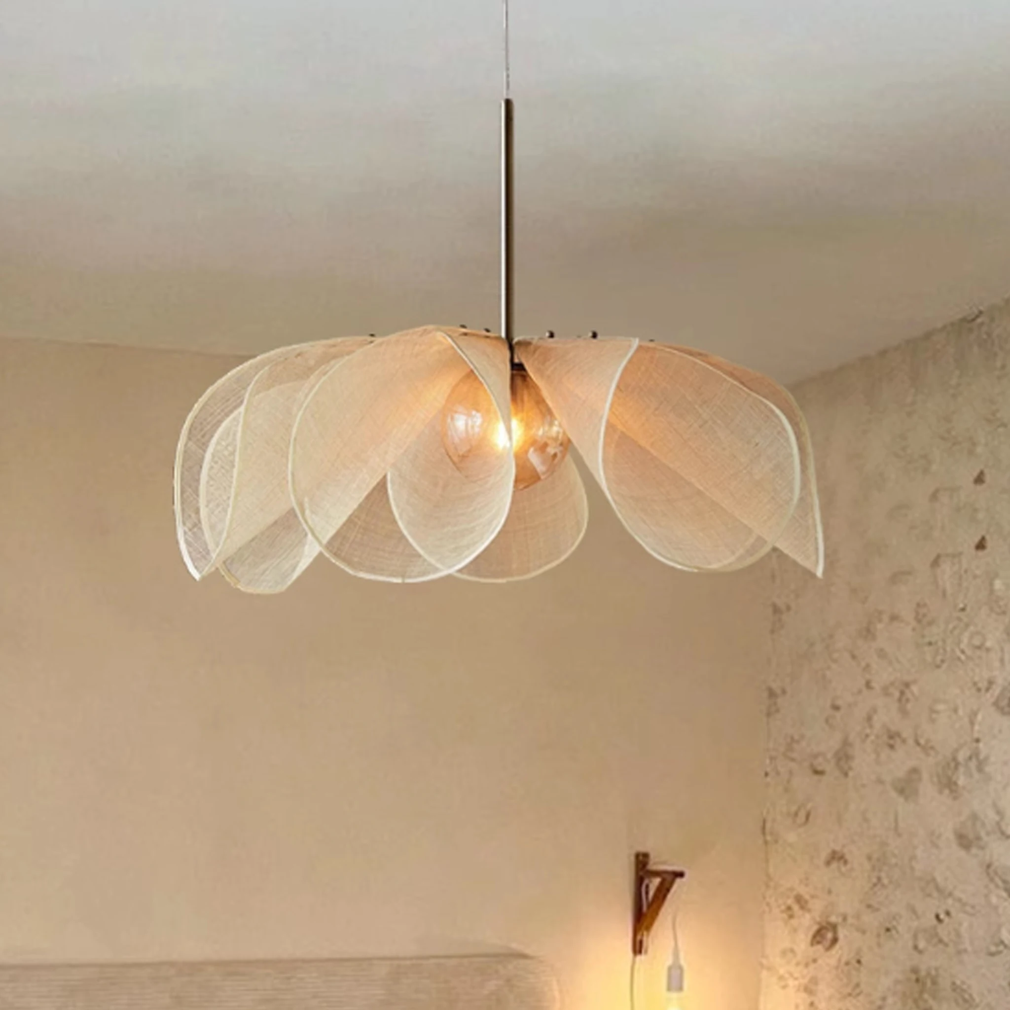 Lampu Gantung Kain Wabi Sabi d - Home Of The Year Bathroom ulasan dan harga