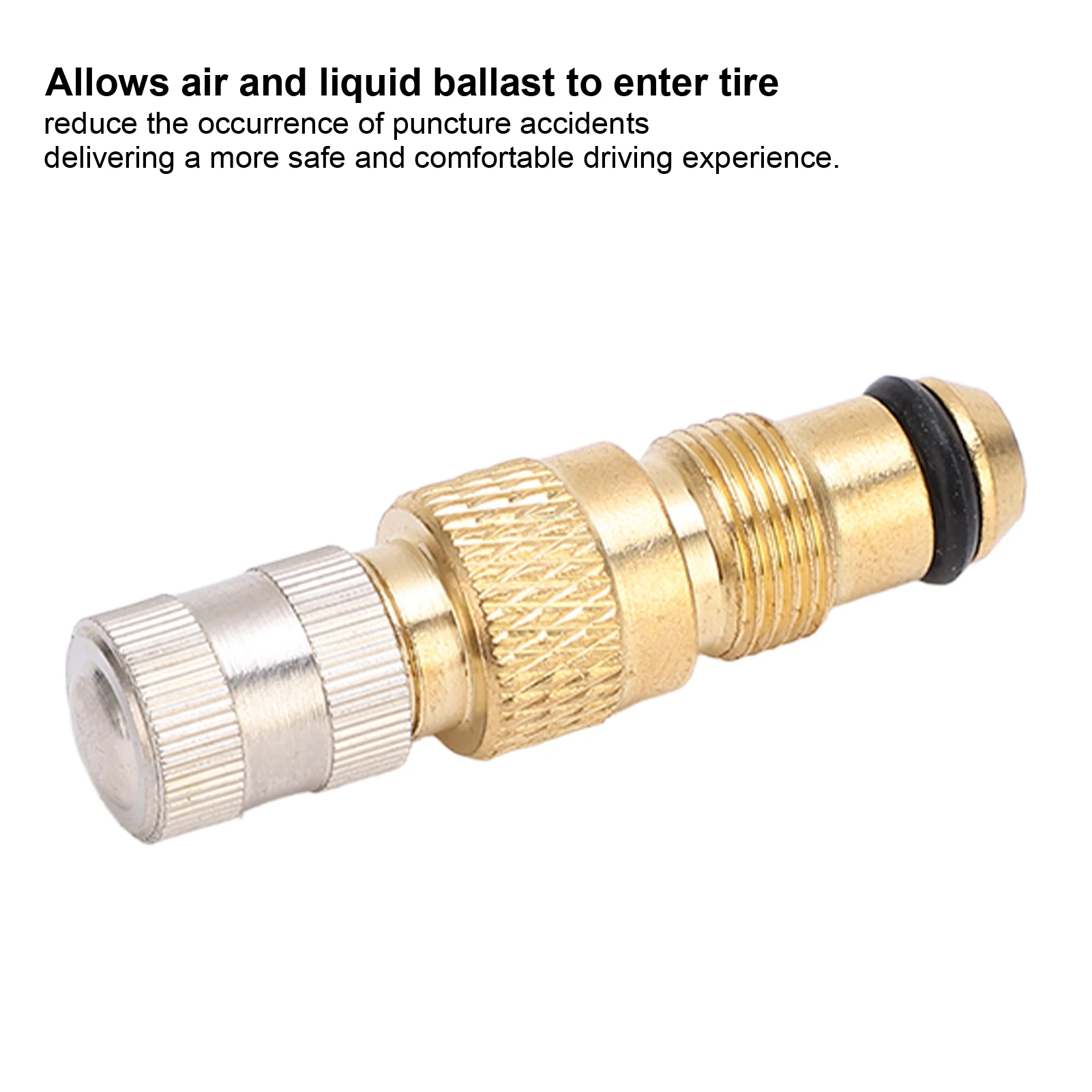 TR618A Tractor Air Liquid Valves Tire Brass Valve Stem TR218A CH3  Housings Replacement Tractor Tire Brass Valve Stem