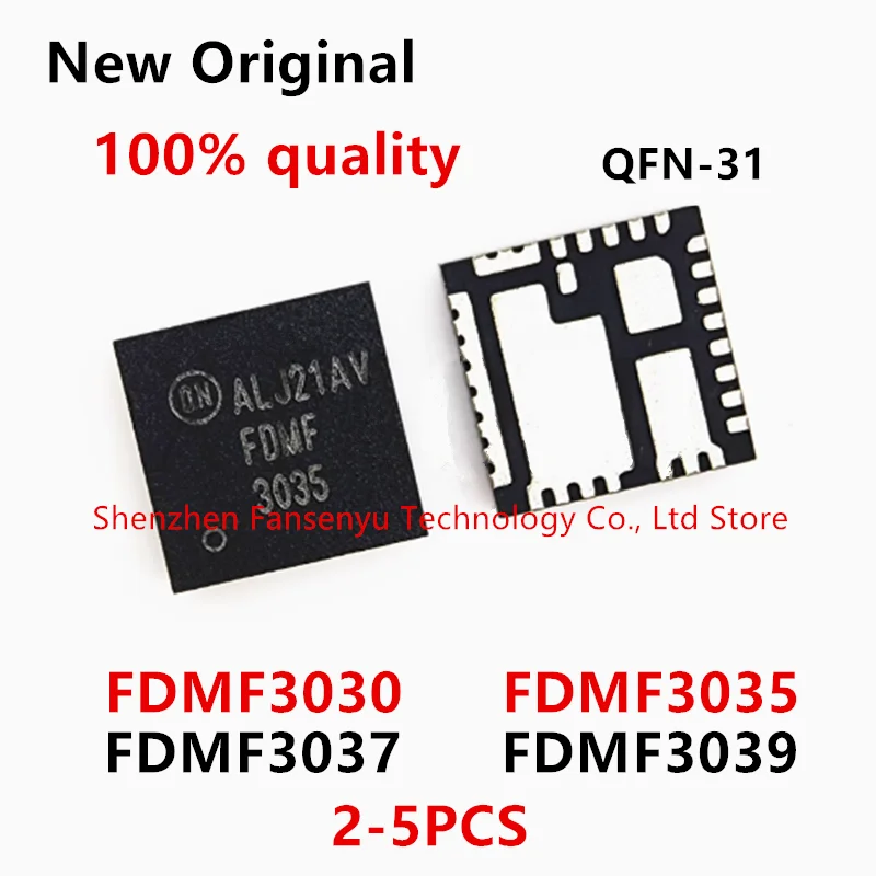 

(2-5piece)100% New FDMF3030 FDMF3035 FDMF3037 FDMF3039 FDMF 3030 FDMF 3035 FDMF 3037 FDMF 3039 QFN-31