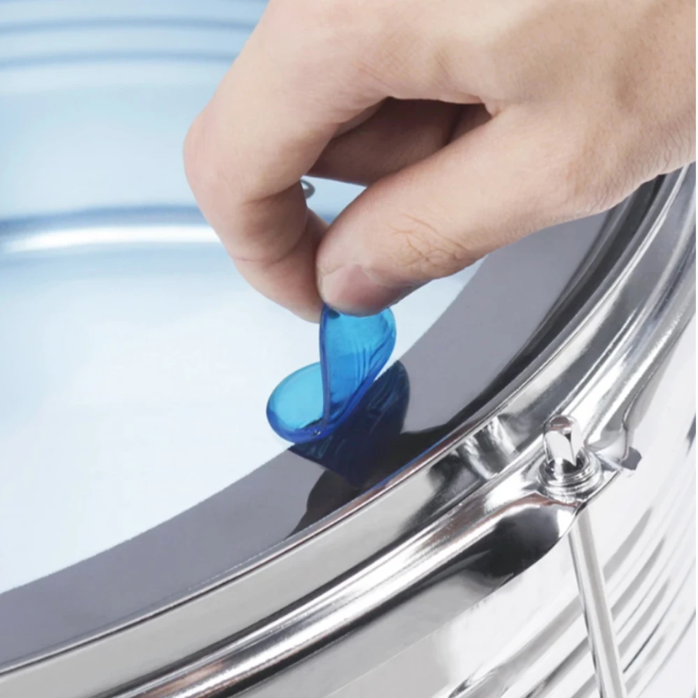 12Pcs Silicone Drum  3 Colors Damper Pads Drum Snare Mute Pad Soft Drum Damper Gel Pads for Jazz Drums Muffler Tone Control