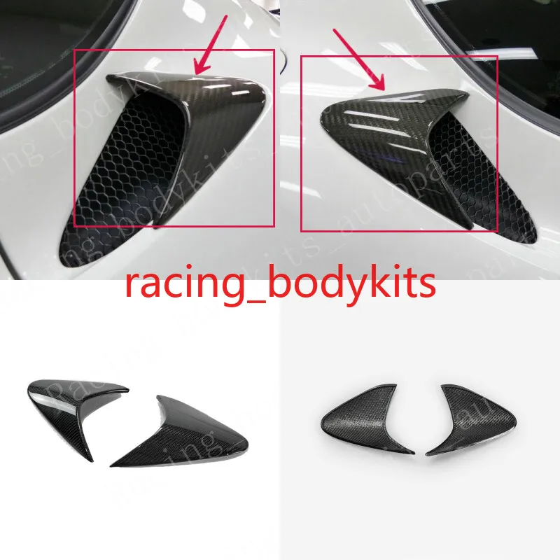 

For Lotus 10-14 Evora/S/400 Carbon Fiber Side Air Intake Scoops Vent Ducts 2pcs