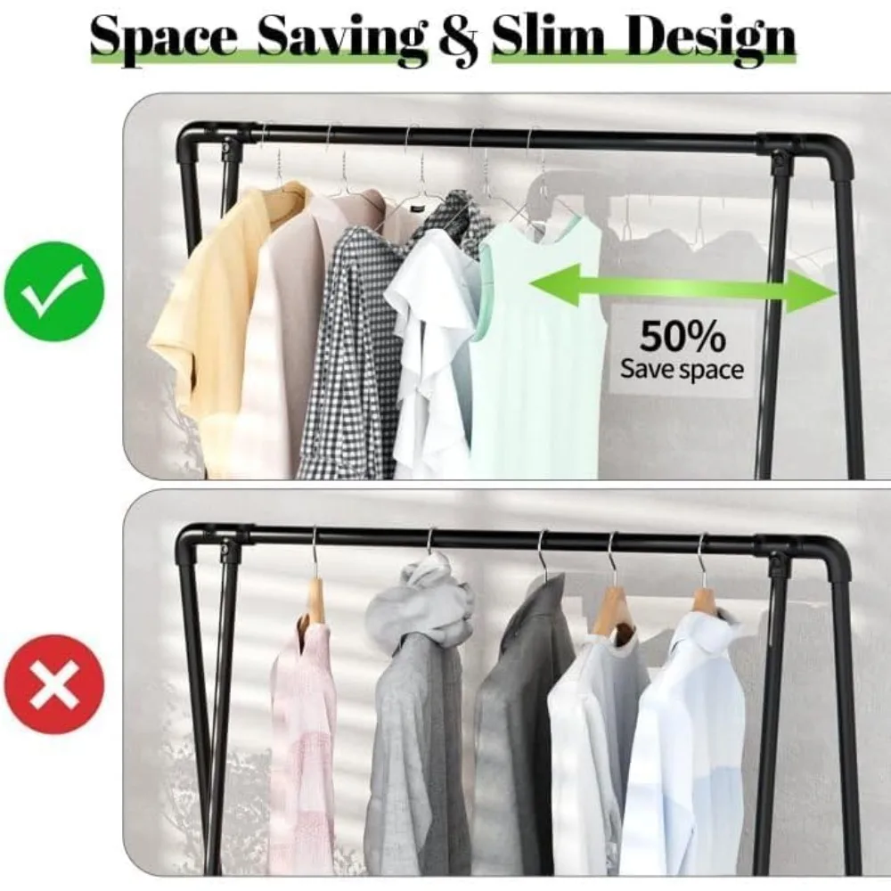 Confezione da 200 grucce in filo metallico, calibro 16 pollici 12, design sottile per risparmiare spazio, ideali per cappotti, abiti, camicie, pantaloni, gonne