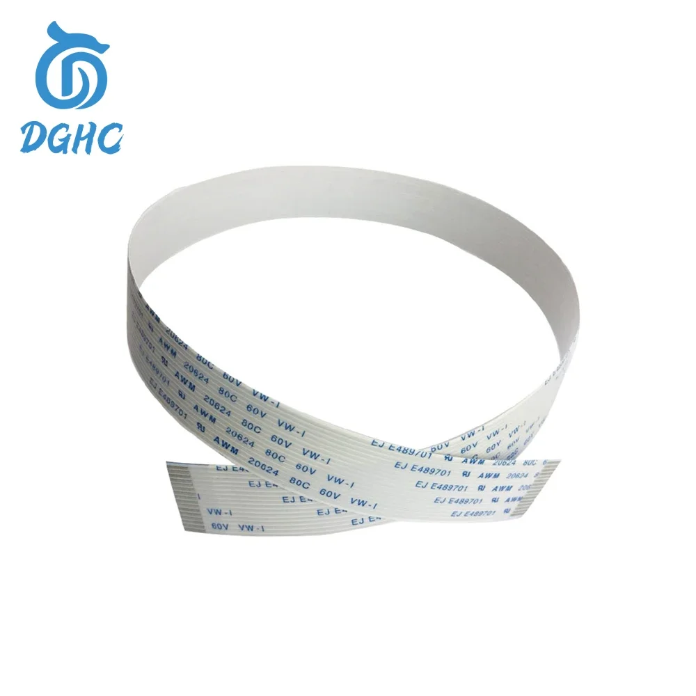 10pc/lot Print head flat data cable for Epson i3200 4720 Solvent UV flatbed printer printhead flat data cable 14pin 16pin